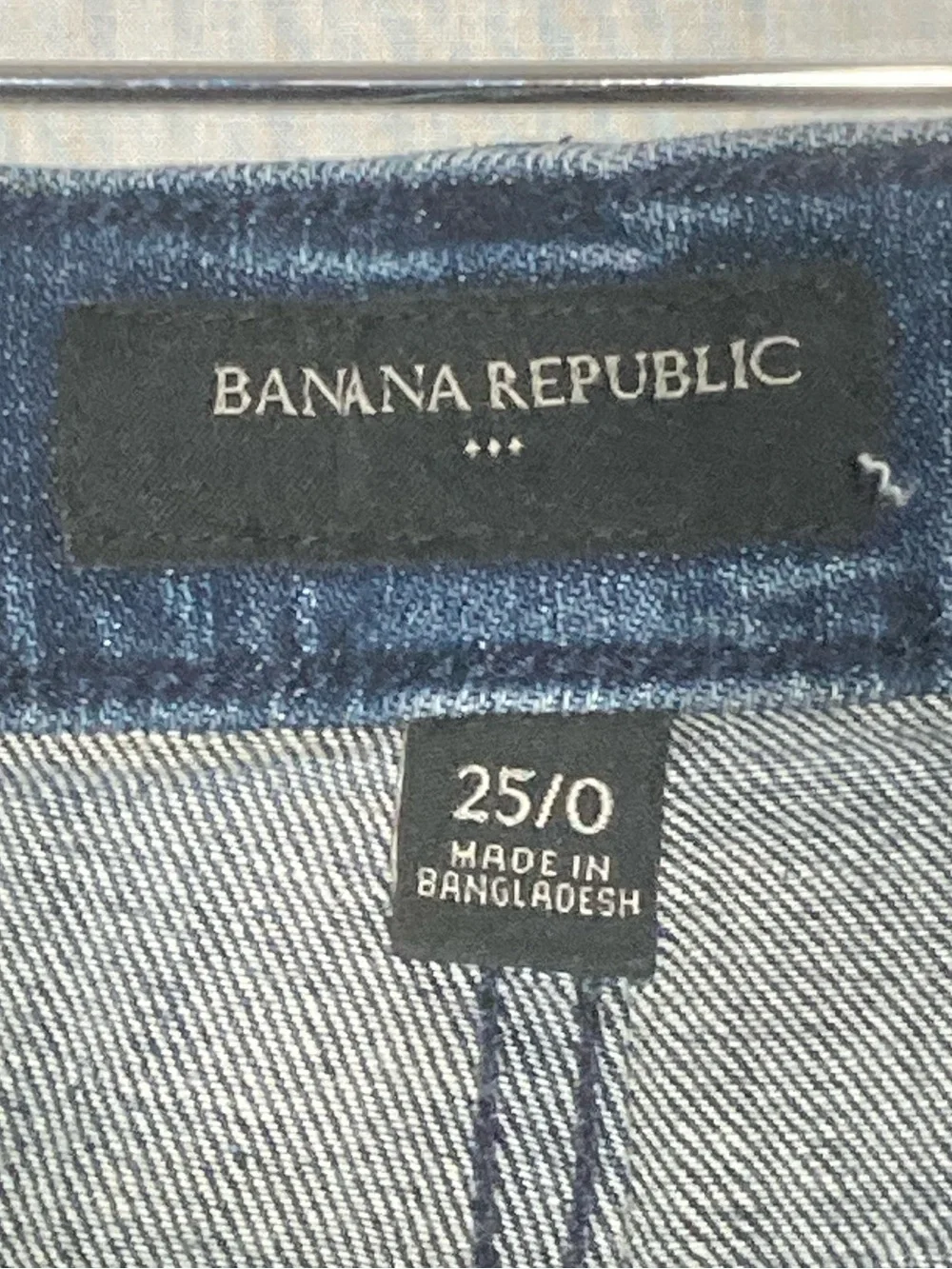 Banana Republic Dark Blue Denim Bermudas